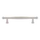 Top Knobs [TK3192PN] Die Cast Zinc Cabinet Pull Handle - Coddington Series - Oversized - Polished Nickel Finish - 5 1/16" C/C - 6 15/16" L