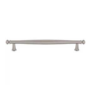 Top Knobs [TK3194BSN] Die Cast Zinc Cabinet Pull Handle - Coddington Series - Oversized - Brushed Satin Nickel Finish - 7 9/16" C/C - 9 7/16" L