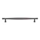 Top Knobs [TK3195AG] Die Cast Zinc Cabinet Pull Handle - Coddington Series - Oversized - Ash Gray Finish - 8 13/16" C/C - 10 11/16" L