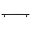 Top Knobs [TK3195BLK] Die Cast Zinc Cabinet Pull Handle - Coddington Series - Oversized - Flat Black Finish - 8 13/16" C/C - 10 11/16" L