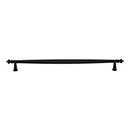 Top Knobs [TK3196BLK] Die Cast Zinc Cabinet Pull Handle - Coddington Series - Oversized - Flat Black Finish - 12&quot; C/C - 13 7/8&quot; L