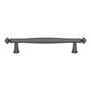 Top Knobs [TK3192AG] Die Cast Zinc Cabinet Pull Handle - Coddington Series - Oversized - Ash Gray Finish - 5 1/16&quot; C/C - 6 15/16&quot; L