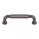 Top Knobs [TK3201AG] Die Cast Zinc Cabinet Pull Handle - Dustin Series - Standard Size - Ash Gray Finish - 3 3/4&quot; C/C - 4 3/8&quot; L