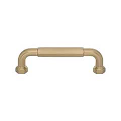 Top Knobs [TK3201HB] Die Cast Zinc Cabinet Pull Handle - Dustin Series - Standard Size - Honey Bronze Finish - 3 3/4" C/C - 4 3/8" L