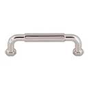 Top Knobs [TK3201PN] Die Cast Zinc Cabinet Pull Handle - Dustin Series - Standard Size - Polished Nickel Finish - 3 3/4" C/C - 4 3/8" L