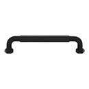 Top Knobs [TK3202BLK] Die Cast Zinc Cabinet Pull Handle - Dustin Series - Oversized - Flat Black Finish - 5 1/16" C/C - 5 5/8" L