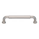Top Knobs [TK3202BSN] Die Cast Zinc Cabinet Pull Handle - Dustin Series - Oversized - Brushed Satin Nickel Finish - 5 1/16&quot; C/C - 5 5/8&quot; L