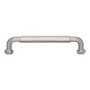 Top Knobs [TK3202BSN] Die Cast Zinc Cabinet Pull Handle - Dustin Series - Oversized - Brushed Satin Nickel Finish - 5 1/16" C/C - 5 5/8" L