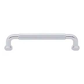 Top Knobs [TK3202PC] Die Cast Zinc Cabinet Pull Handle - Dustin Series - Oversized - Polished Chrome Finish - 5 1/16" C/C - 5 5/8" L