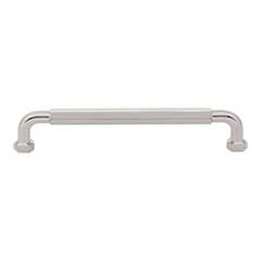 Top Knobs [TK3203PN] Die Cast Zinc Cabinet Pull Handle - Dustin Series - Oversized - Polished Nickel Finish - 6 5/16&quot; C/C - 7&quot; L