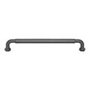 Top Knobs [TK3204AG] Die Cast Zinc Cabinet Pull Handle - Dustin Series - Oversized - Ash Gray Finish - 7 9/16" C/C - 8 1/8" L