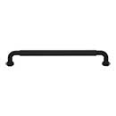 Top Knobs [TK3204BLK] Die Cast Zinc Cabinet Pull Handle - Dustin Series - Oversized - Flat Black Finish - 7 9/16" C/C - 8 1/8" L