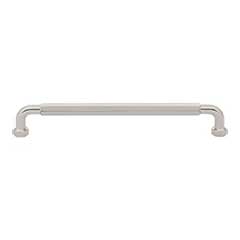 Top Knobs [TK3204PN] Die Cast Zinc Cabinet Pull Handle - Dustin Series - Oversized - Polished Nickel Finish - 7 9/16&quot; C/C - 8 1/8&quot; L