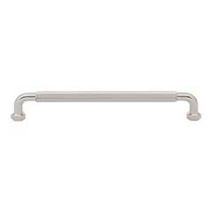 Top Knobs [TK3204PN] Die Cast Zinc Cabinet Pull Handle - Dustin Series - Oversized - Polished Nickel Finish - 7 9/16" C/C - 8 1/8" L