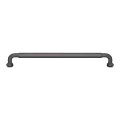Top Knobs [TK3205AG] Die Cast Zinc Cabinet Pull Handle - Dustin Series - Oversized - Ash Gray Finish - 8 13/16" C/C - 9 7/16" L