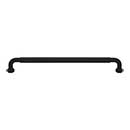 Top Knobs [TK3205BLK] Die Cast Zinc Cabinet Pull Handle - Dustin Series - Oversized - Flat Black Finish - 8 13/16" C/C - 9 7/16" L