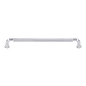 Top Knobs [TK3205PC] Die Cast Zinc Cabinet Pull Handle - Dustin Series - Oversized - Polished Chrome Finish - 8 13/16" C/C - 9 7/16" L