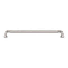 Top Knobs [TK3205PN] Die Cast Zinc Cabinet Pull Handle - Dustin Series - Oversized - Polished Nickel Finish - 8 13/16" C/C - 9 7/16" L