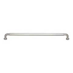 Top Knobs [TK3206BSN] Die Cast Zinc Cabinet Pull Handle - Dustin Series - Oversized - Brushed Satin Nickel Finish - 12&quot; C/C - 12 9/16&quot; L