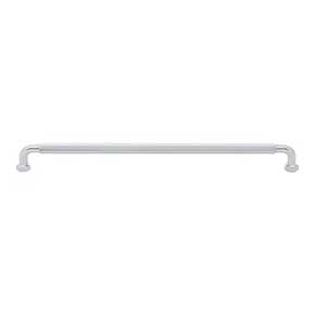 Top Knobs [TK3206PC] Die Cast Zinc Cabinet Pull Handle - Dustin Series - Oversized - Polished Chrome Finish - 12" C/C - 12 9/16" L