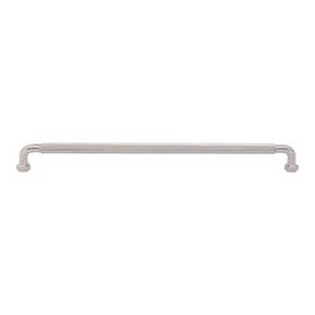 Top Knobs [TK3206PN] Die Cast Zinc Cabinet Pull Handle - Dustin Series - Oversized - Polished Nickel Finish - 12" C/C - 12 9/16" L