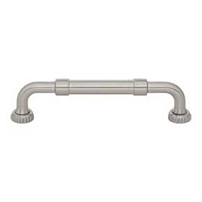 Top Knobs [TK3181BSN] Die Cast Zinc Cabinet Pull Handle - Holden Series - Oversized - Brushed Satin Nickel Finish - 5 1/16" C/C - 5 11/16" L