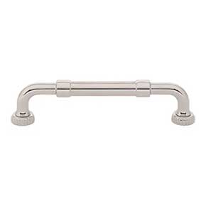 Top Knobs [TK3181PN] Die Cast Zinc Cabinet Pull Handle - Holden Series - Oversized - Polished Nickel Finish - 5 1/16" C/C - 5 11/16" L