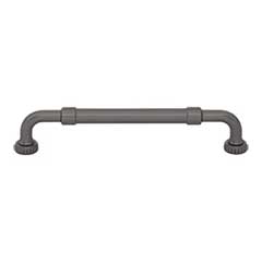 Top Knobs [TK3182AG] Die Cast Zinc Cabinet Pull Handle - Holden Series - Oversized - Ash Gray Finish - 6 5/16&quot; C/C - 7&quot; L