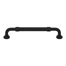 Top Knobs [TK3182BLK] Die Cast Zinc Cabinet Pull Handle - Holden Series - Oversized - Flat Black Finish - 6 5/16&quot; C/C - 7&quot; L