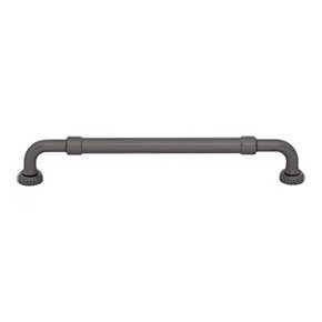 Top Knobs [TK3183AG] Die Cast Zinc Cabinet Pull Handle - Holden Series - Oversized - Ash Gray Finish - 7 9/16" C/C - 8 5/16" L
