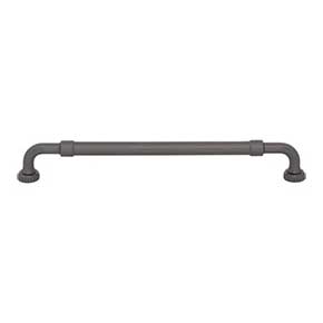 Top Knobs [TK3184AG] Die Cast Zinc Cabinet Pull Handle - Holden Series - Oversized - Ash Gray Finish - 8 13/16" C/C - 9 9/16" L