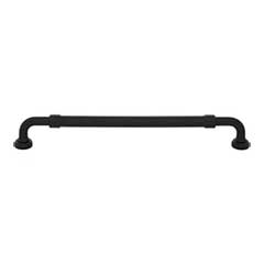 Top Knobs [TK3184BLK] Die Cast Zinc Cabinet Pull Handle - Holden Series - Oversized - Flat Black Finish - 8 13/16&quot; C/C - 9 9/16&quot; L