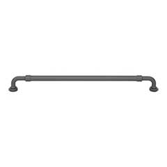 Top Knobs [TK3185AG] Die Cast Zinc Cabinet Pull Handle - Holden Series - Oversized - Ash Gray Finish - 12" C/C - 12 3/4" L