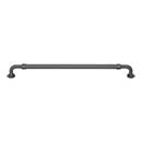 Top Knobs [TK3185AG] Die Cast Zinc Cabinet Pull Handle - Holden Series - Oversized - Ash Gray Finish - 12&quot; C/C - 12 3/4&quot; L