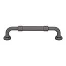 Top Knobs [TK3181AG] Die Cast Zinc Cabinet Pull Handle - Holden Series - Oversized - Ash Gray Finish - 5 1/16" C/C - 5 11/16" L