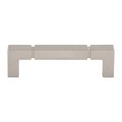 Top Knobs [TK3221BSN] Die Cast Zinc Cabinet Pull Handle - Langston Series - Standard Size - Brushed Satin Nickel Finish - 3 3/4&quot; C/C - 4 1/4&quot; L