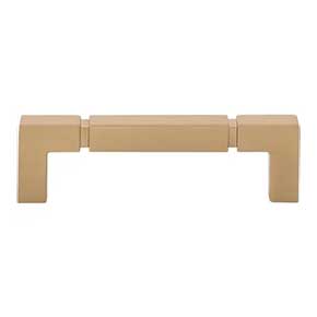 Top Knobs [TK3221HB] Die Cast Zinc Cabinet Pull Handle - Langston Series - Standard Size - Honey Bronze Finish - 3 3/4" C/C - 4 1/4" L