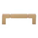 Top Knobs [TK3221HB] Die Cast Zinc Cabinet Pull Handle - Langston Series - Standard Size - Honey Bronze Finish - 3 3/4" C/C - 4 1/4" L