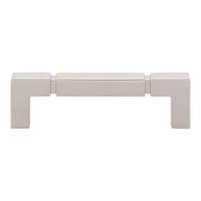 Top Knobs [TK3221PN] Die Cast Zinc Cabinet Pull Handle - Langston Series - Standard Size - Polished Nickel Finish - 3 3/4" C/C - 4 1/4" L