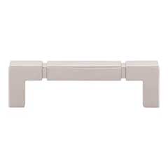 Top Knobs [TK3221PN] Die Cast Zinc Cabinet Pull Handle - Langston Series - Standard Size - Polished Nickel Finish - 3 3/4&quot; C/C - 4 1/4&quot; L