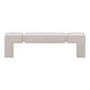 Top Knobs [TK3221PN] Die Cast Zinc Cabinet Pull Handle - Langston Series - Standard Size - Polished Nickel Finish - 3 3/4&quot; C/C - 4 1/4&quot; L