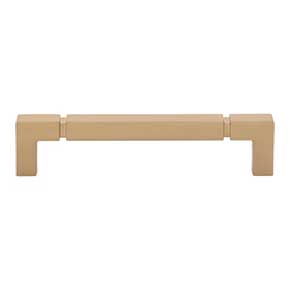 Top Knobs [TK3222HB] Die Cast Zinc Cabinet Pull Handle - Langston Series - Oversized - Honey Bronze Finish - 5 1/16" C/C - 5 15/32" L