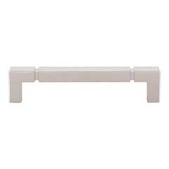 Top Knobs [TK3222PN] Die Cast Zinc Cabinet Pull Handle - Langston Series - Oversized - Polished Nickel Finish - 5 1/16&quot; C/C - 5 15/32&quot; L