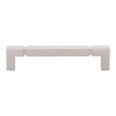 Top Knobs [TK3222PN] Die Cast Zinc Cabinet Pull Handle - Langston Series - Oversized - Polished Nickel Finish - 5 1/16&quot; C/C - 5 15/32&quot; L