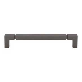 Top Knobs [TK3223AG] Die Cast Zinc Cabinet Pull Handle - Langston Series - Oversized - Ash Gray Finish - 6 5/16" C/C - 6 3/4" L