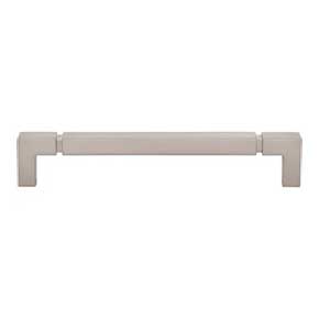 Top Knobs [TK3223BSN] Die Cast Zinc Cabinet Pull Handle - Langston Series - Oversized - Brushed Satin Nickel Finish - 6 5/16" C/C - 6 3/4" L