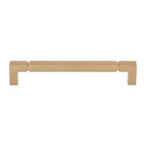 Top Knobs [TK3223HB] Die Cast Zinc Cabinet Pull Handle - Langston Series - Oversized - Honey Bronze Finish - 6 5/16" C/C - 6 3/4" L