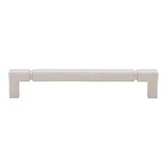 Top Knobs [TK3223PN] Die Cast Zinc Cabinet Pull Handle - Langston Series - Oversized - Polished Nickel Finish - 6 5/16&quot; C/C - 6 3/4&quot; L