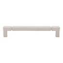 Top Knobs [TK3223PN] Die Cast Zinc Cabinet Pull Handle - Langston Series - Oversized - Polished Nickel Finish - 6 5/16" C/C - 6 3/4" L