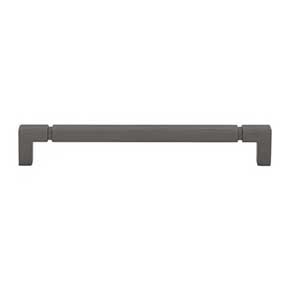 Top Knobs [TK3224AG] Die Cast Zinc Cabinet Pull Handle - Langston Series - Oversized - Ash Gray Finish - 7 9/16" C/C - 8" L